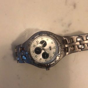 Burn watch stainless steel